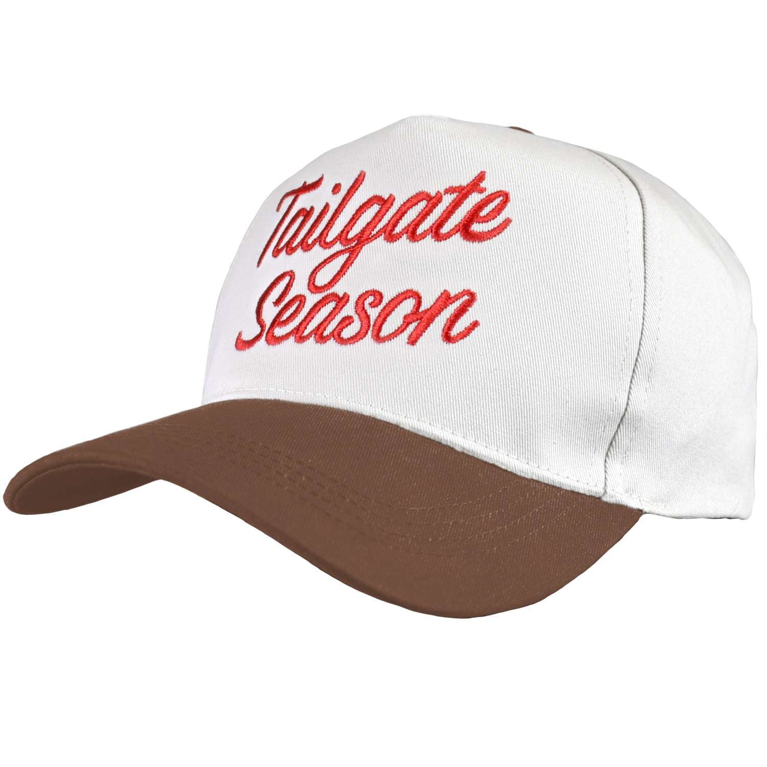 Beige Tailgates Touchdowns Trucker Hat with Bling Tailgate Unstructured Trucker Hat – Colosseum Athletics main image 2