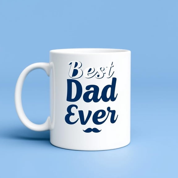 D.ad Coffee Mug First F.ather s Day G.ift Cute and Funny Cup for Him