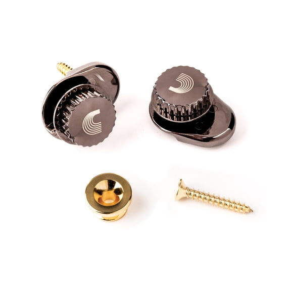 D'addario Universal Strap Lock System Gold