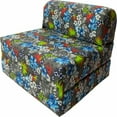 D&D Futon Furniture Sleeper Chair Folding Foam Beds Portable Studio