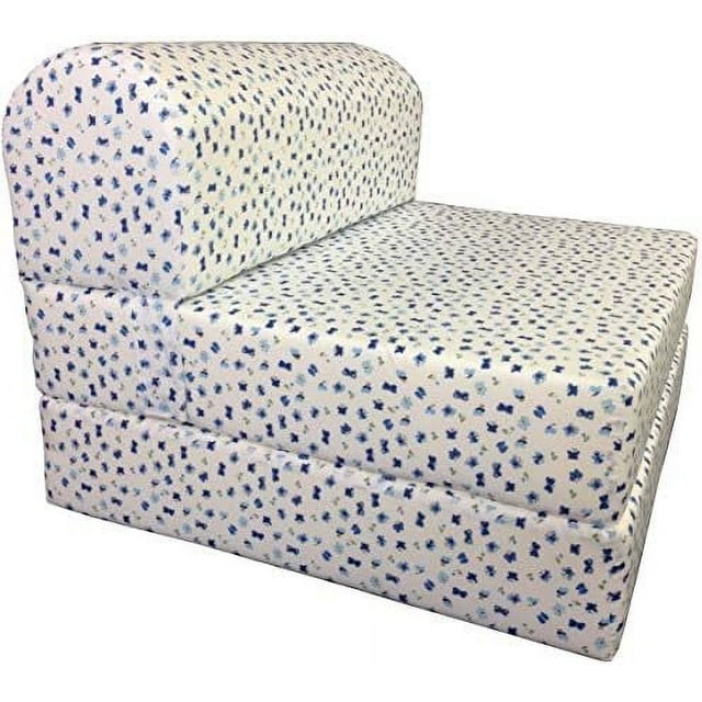 D&D Futon Sleeper Chair Folding Foam Beds Portable Studio Guest Sofa