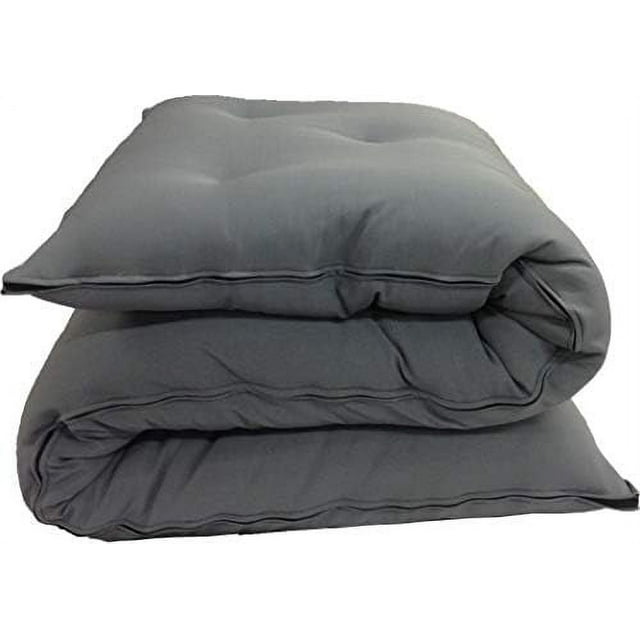 D&D Futon Traditional Japanese Floor Rolling Futon Mattress Foldable