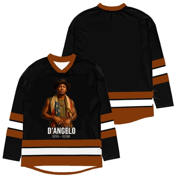 D'angelo Merch Jersey V-Neck Sweatshirts Cosplay Women Men Fashion Winter Long Sleeve Y2K Top