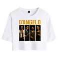 thumbnail image 1 of D'angelo Rip Merch T-Shirt For Women&Girls Midriff Short Sleeve Summer Clothing Vest Tee, 1 of 5