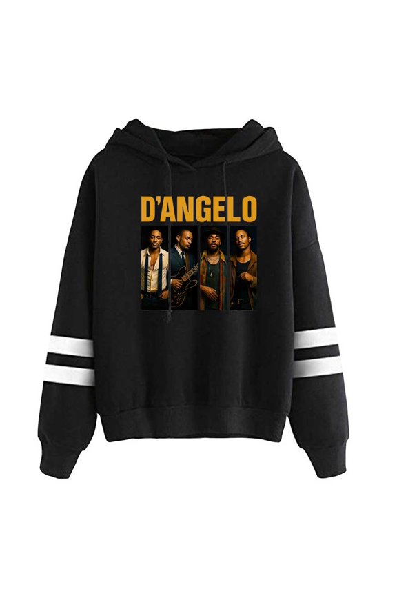D'angelo Rip Merch Unisex Bagless Pullover Winter Fashion Sweatshirts Hooded Y2K Top