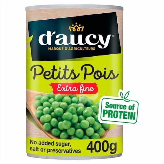 D'aucy Petits Pois 400g, British Import (Pack of 3)