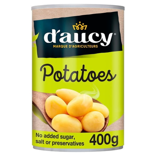 D'aucy Potatoes 400g, British Import (Pack of 3)