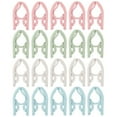 thumbnail image 1 of D-buy 20 Pcs Plastic Travel Hangers Foldable, Portable Folding Clothes Hangers for Traveling Collapsible Hangers, Travel Drying Rack Traveling Accessories Portable Hangers for Travel Essentials Women, 1 of 6