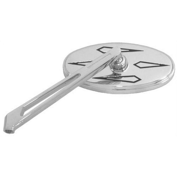 D/cast Buff Mirror Oval Jap Lt By Emgo