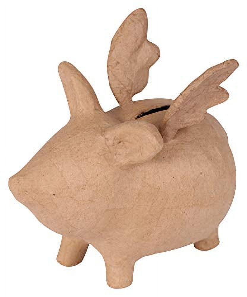 Heart Shaped Boxes Décopatch - Ref NO025O - Flat Star Bauble - Papier Maché Object To Brown Baubles