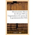 thumbnail image 1 of D Cret Annot . D Cret Du 20 Mai 1903 Sur L'organisation Et Le Service De La Gendarmerie, 1 of 1