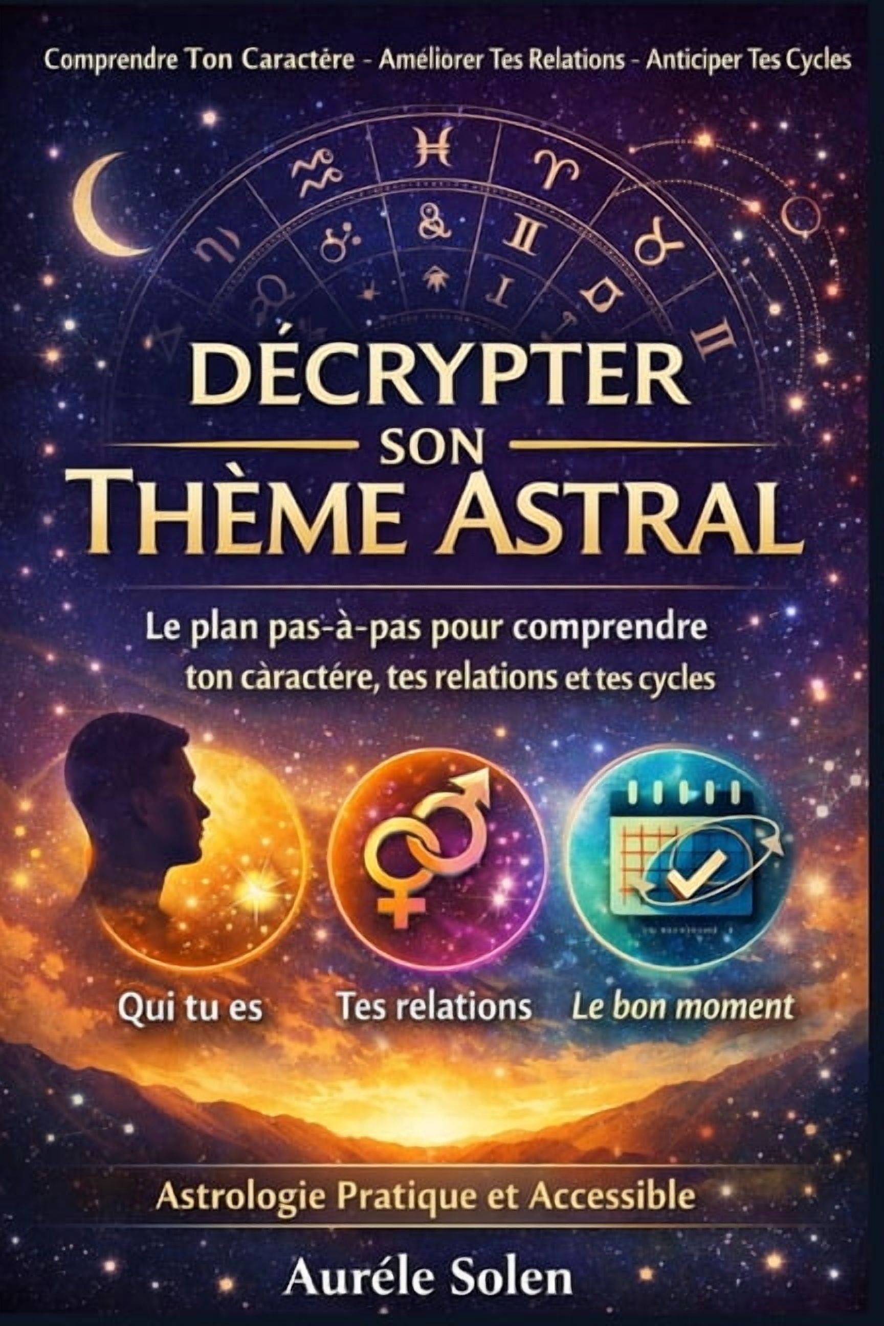 DÃ©crypter Son ThÃ¨me Astral: Le plan pas-Ã -pas pour comprendre ton caractÃ¨re, tes relations et tes cycles, (Paperback)