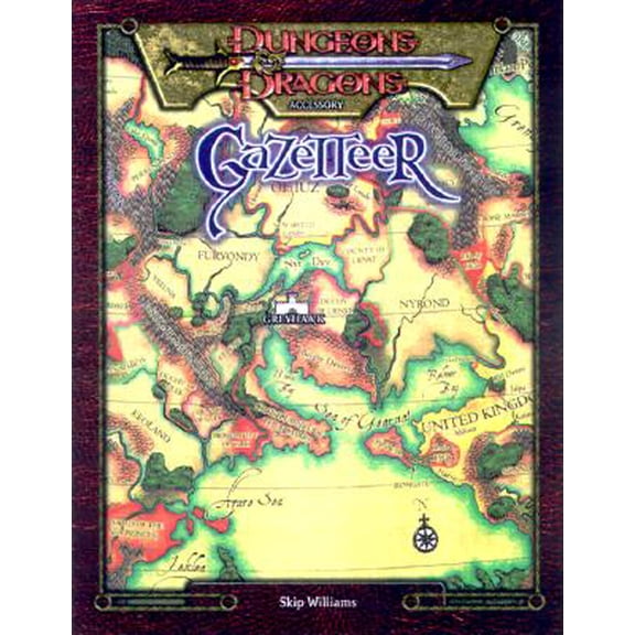 Pre-Owned D&d Gazetteer (Paperback)