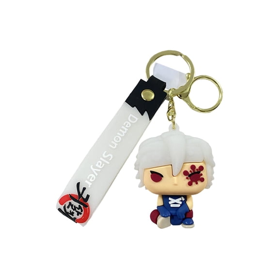 D-e-m-o-n S-l-a-y-e-r Anime Peripherals Keychain Cartoon Character Keychain Men's And Women's Pendant Funny And Cute Gift C
