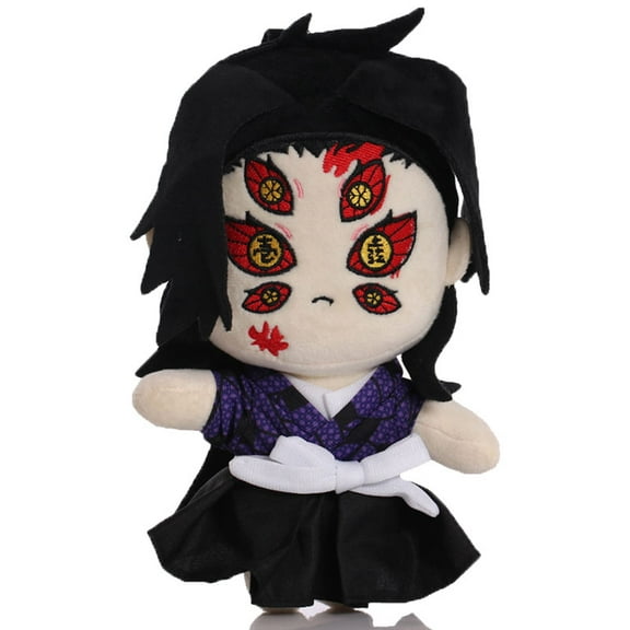 D-emon Slayer:Kimetsu no Yaiba Plush Toy Furry Stuffed Toy Doll Indoor Decoration Cartoon Cute Soft Skin-Friendly Suitable As A Gift