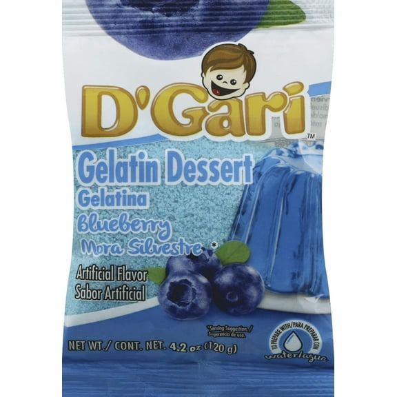 D'gari Gelatin Mix Regular Sugar (Pack of 4)