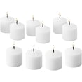 thumbnail image 1 of D'light Online 10 hour Unscented Votive Candle White 72pcs Bulk Pack, 1 of 3