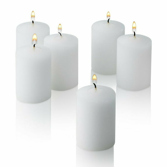 D'light Online 15 hour Unscented Votive Candle White 36 Pack