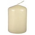 thumbnail image 1 of D'light Online 2 X 3 Inch Ivory Pillar Candles Case Of 36, 1 of 1