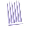 thumbnail image 1 of D'light Online Elegant Individually Cello Wrapped Set of 12 Pale lavender 12 Inch Taper Candles, 1 of 2