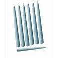 thumbnail image 1 of D'light Online Elegant Individually Cello Wrapped Set of 12 Slate Blue 12 Inch Taper Candles, 1 of 2