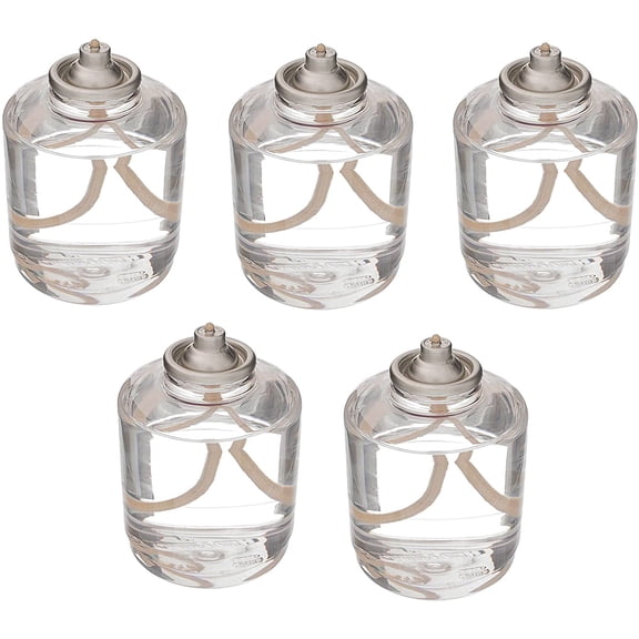D'light Online HD50 Liquid Votive Fuel Cells 50 Hour Disposable Liquid Disposable in Clear Plastic Fuel Cells Liquid Paraffin in Easy to Open Packaging- Set of 48