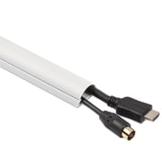 D-line Decorative Mini Cord Cover, 60 X 1.25 X 0.5 Covers, White