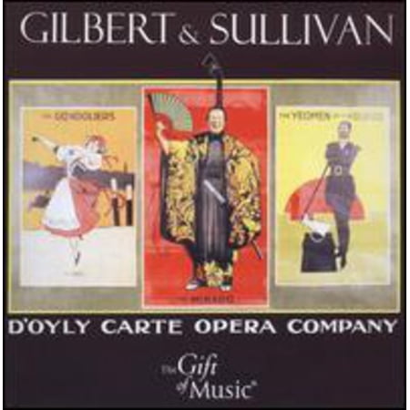 D'oyly Carte Opera Company - Gilbert & Sullivan - Music & Performance - CD