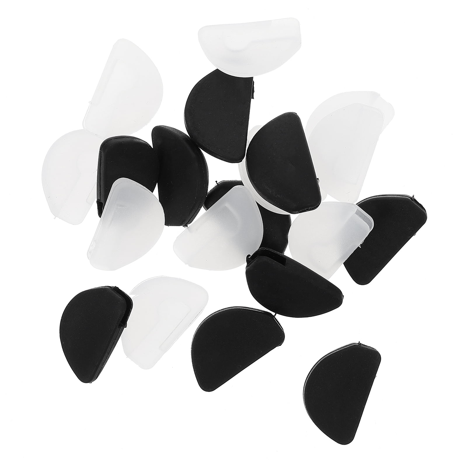 Guichaokj Dshaped Nose Pads Replacement Glasses Silica Eye Eyeglass 20 Pairs