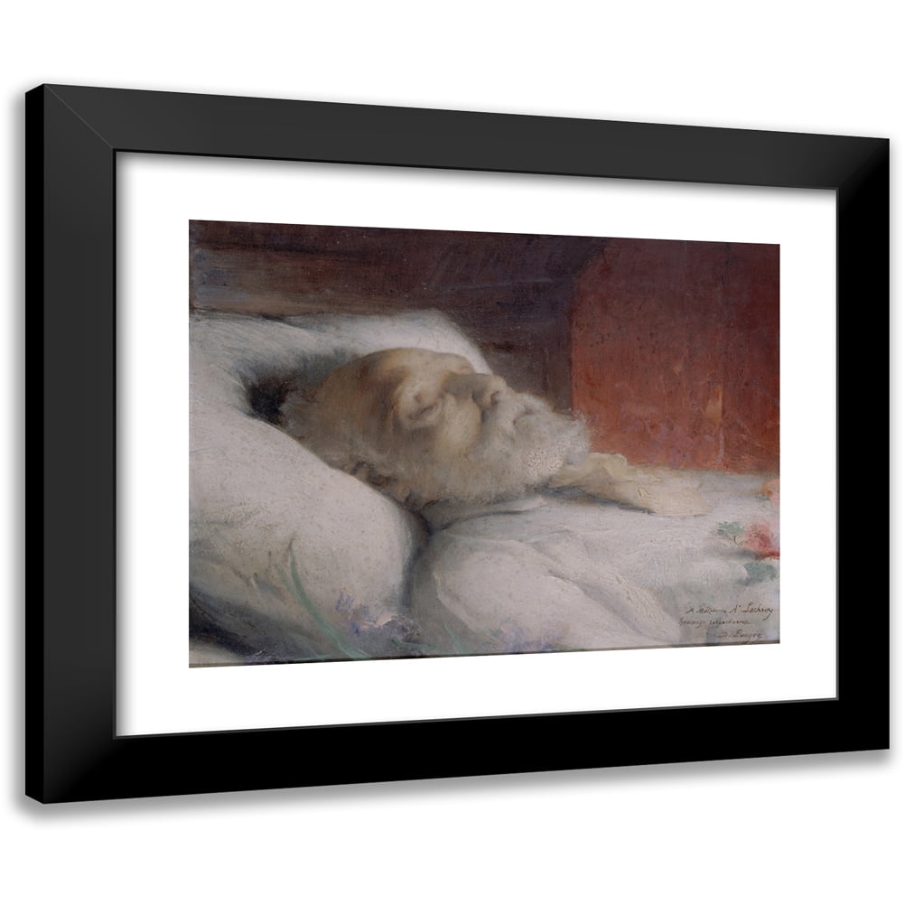 Désiré François Laugee 14x12 Black Modern Framed Museum Art Print ...