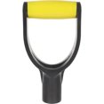 thumbnail image 1 of D-type Shovel Handle Herringbone Steel Fork (yellow Black (inner Diameter 3.2 Cm) 1pcs) Garden Grip Scoop Work, 1 of 6