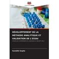 thumbnail image 1 of Développement de la Méthode Analytique Et Validation de l'Essai (Paperback), 1 of 1