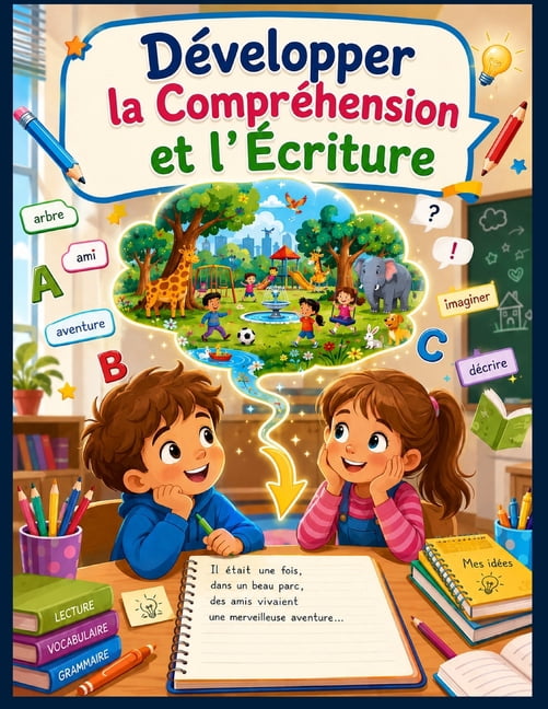 Développer la Compréhension et l'Écriture: Histoires à Construire: Construire une histoire à partir d'une image - Répond, (Paperback)