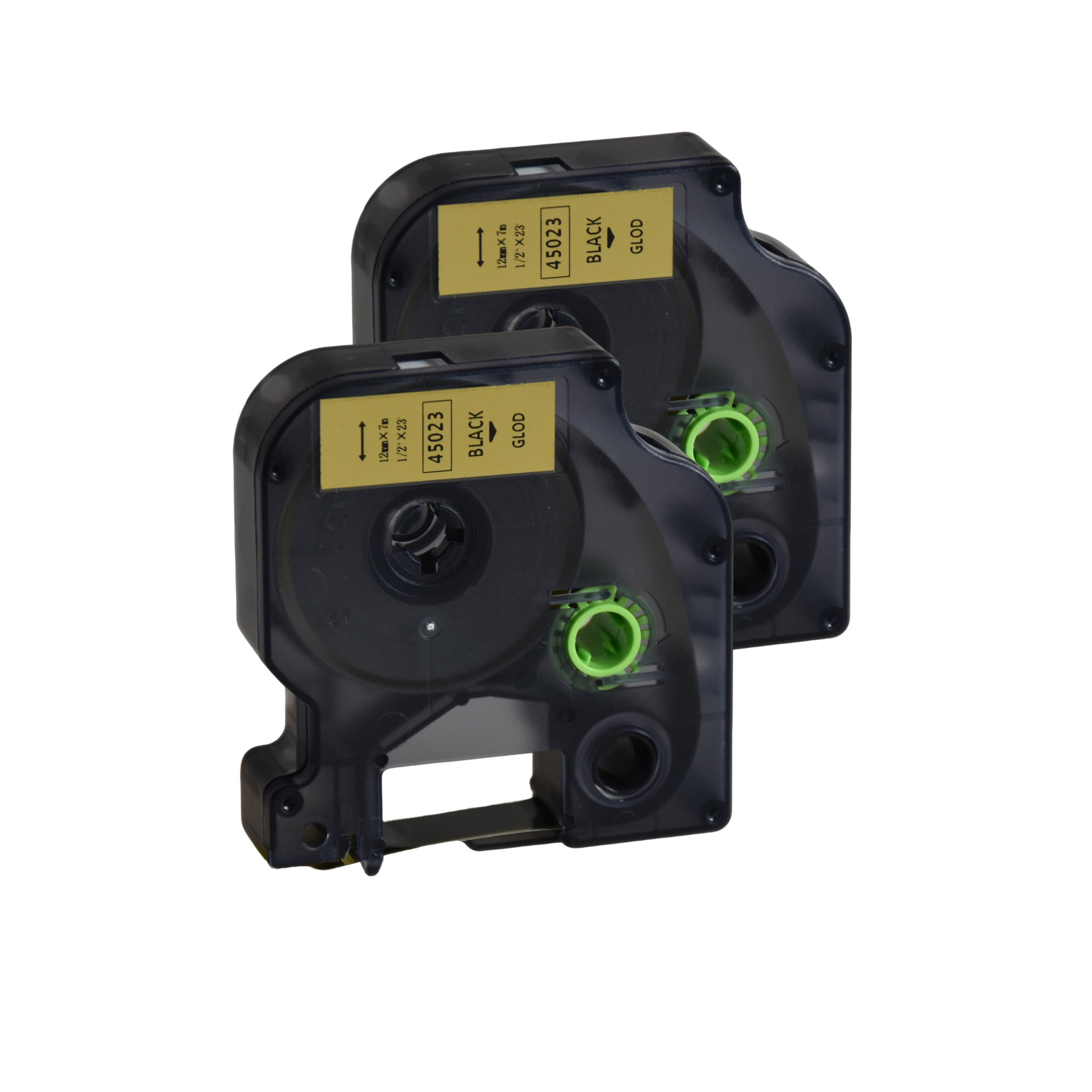 D1 12mm Label Tape Replacement Compatible with Label Maker Works with LabelManager 160 210D 280 360D 420P PnP