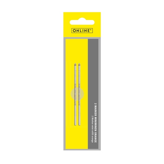 D1 ballpen Refill, Orange Width B