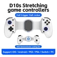 thumbnail image 1 of D10 Gamepad Telescopic Mobile Phone Bluetooth Game Controller（White with Cooling Fan）, 1 of 8