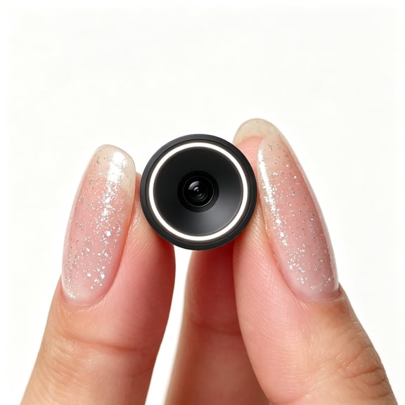 D10 Mini WiFi Wireless Security Camera, 4K Night Vision Small Surveillance Cam, Remote Phone Monitoring, Motion Alarm, Loop Recording, Built-in Battery, No Wiring for Home Indoor Security