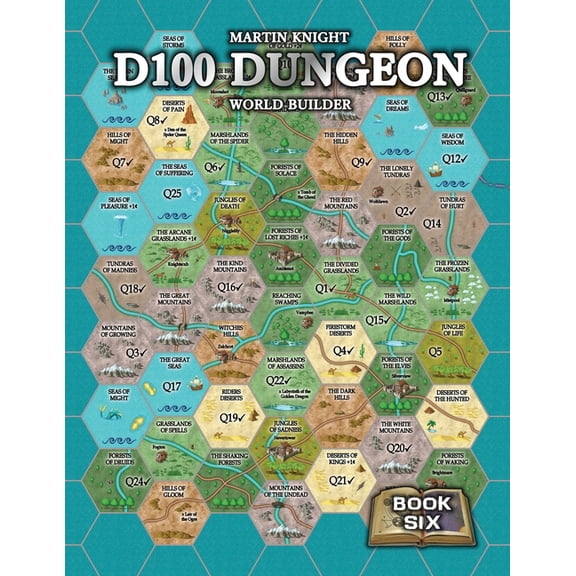 D100 Dungeon D100 Dungeon - World Builder, (Paperback)