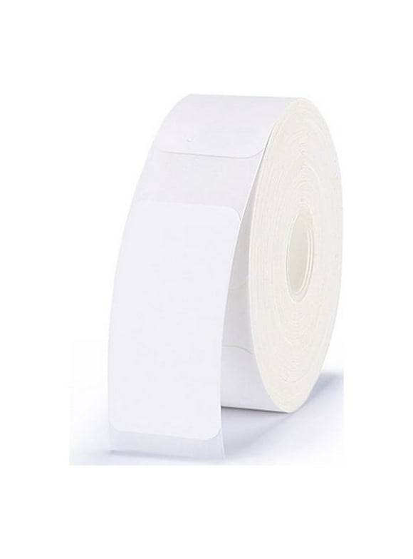 D101 D11 D110 White Label Printing Paper Name Sticker Adhesive Book Stationery Labeling Machine Labels Roll, 15X30Mm