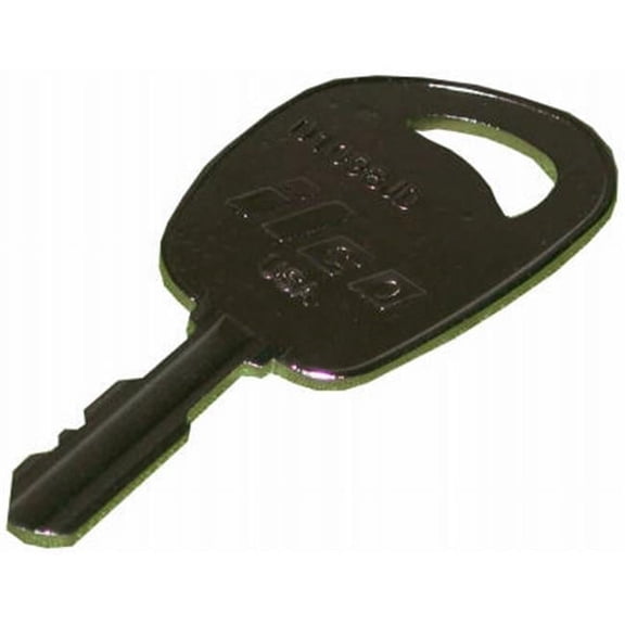 D1098JD Nickel Plated Brass John Deere Lawn Tractors Key Blank, Pack Of 10