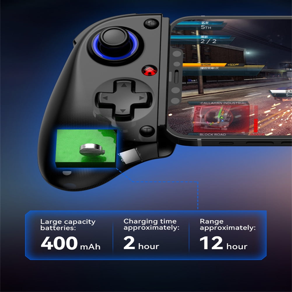 D11 Wireless Stretching Extendable Gaming Controller Compatible For