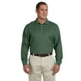 thumbnail image 1 of D110 Devon & Jones Mens Pima Pique Long-Sleeve Polo Dill XL, 1 of 2