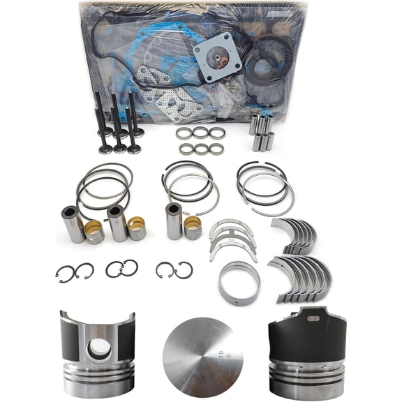 D1101 Engine Overhaul Rebuild Kit (No cylinder liner) For Kubota L245 L245DT L245C Tractor D1101 DH1101-A DH110 Engine Piston Diameter 76mm