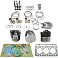 thumbnail image 1 of D1102 Engine Overhaul Rebuild Kit (No cylinder liner) For Kubota D1102 D1102A D1102AE Engine L235 L235DT L2350 L235F L1802 L2050 L2050DT Tractor Piston Diameter 76mm, 1 of 9