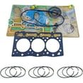 thumbnail image 1 of D1105 Full Gasket Kit+ D1105 Piston Rings for Kubota D1105 Engine KX91-3 U35 Loader R420 R420S Tractor F2400 F2560E F2880 F2680E B1750D Tractor L2900 L3000 L3010 L3130 L3200, 1 of 8