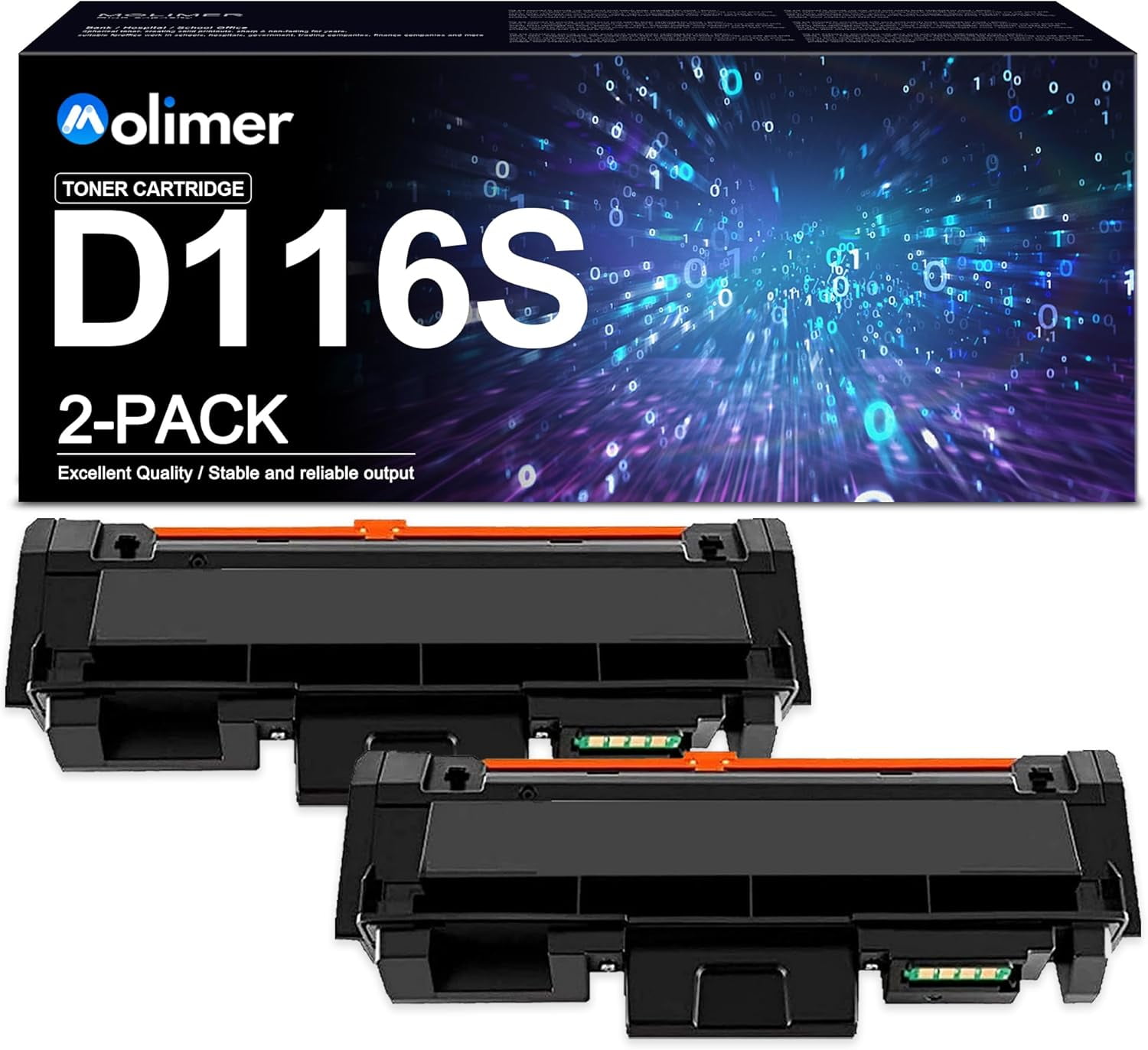 D S Black Toner Cartridge Pack Replacement For Samsung Mlt D S Toner Cartridge Black For