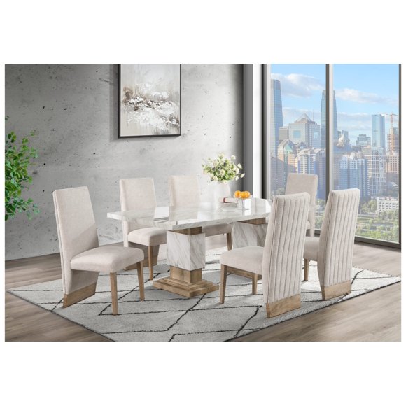 D12 BEIGE NATURAL DINING CHAIR