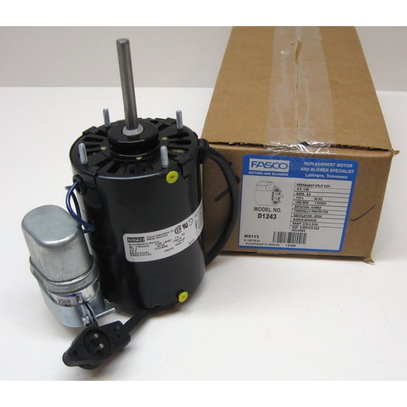 D1243 Fasco Refrigeration Motor for Keeprite 501899 7164-1243 7164-1854 R370