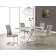 thumbnail image 1 of D1274DTPlusD4957DC-GR Silver Dining Table, 1 of 1