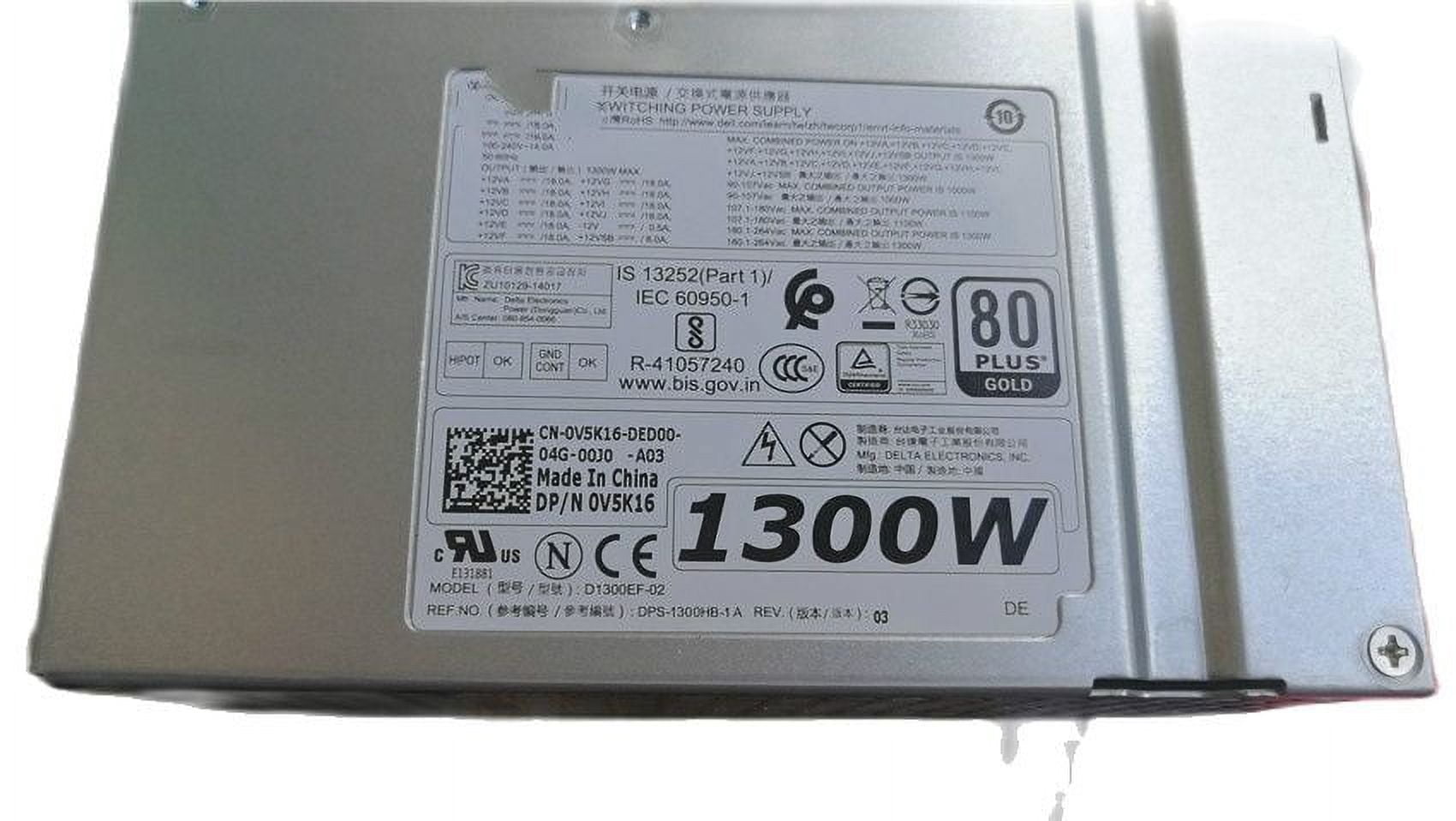 D1300EF-02 V5K16 1300W Power Supply T5810 T7810 T7910
